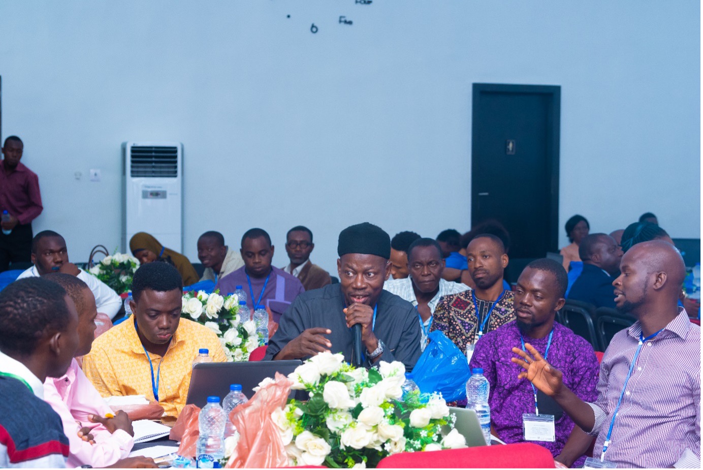 A cross-section of participants contributing during the workshop