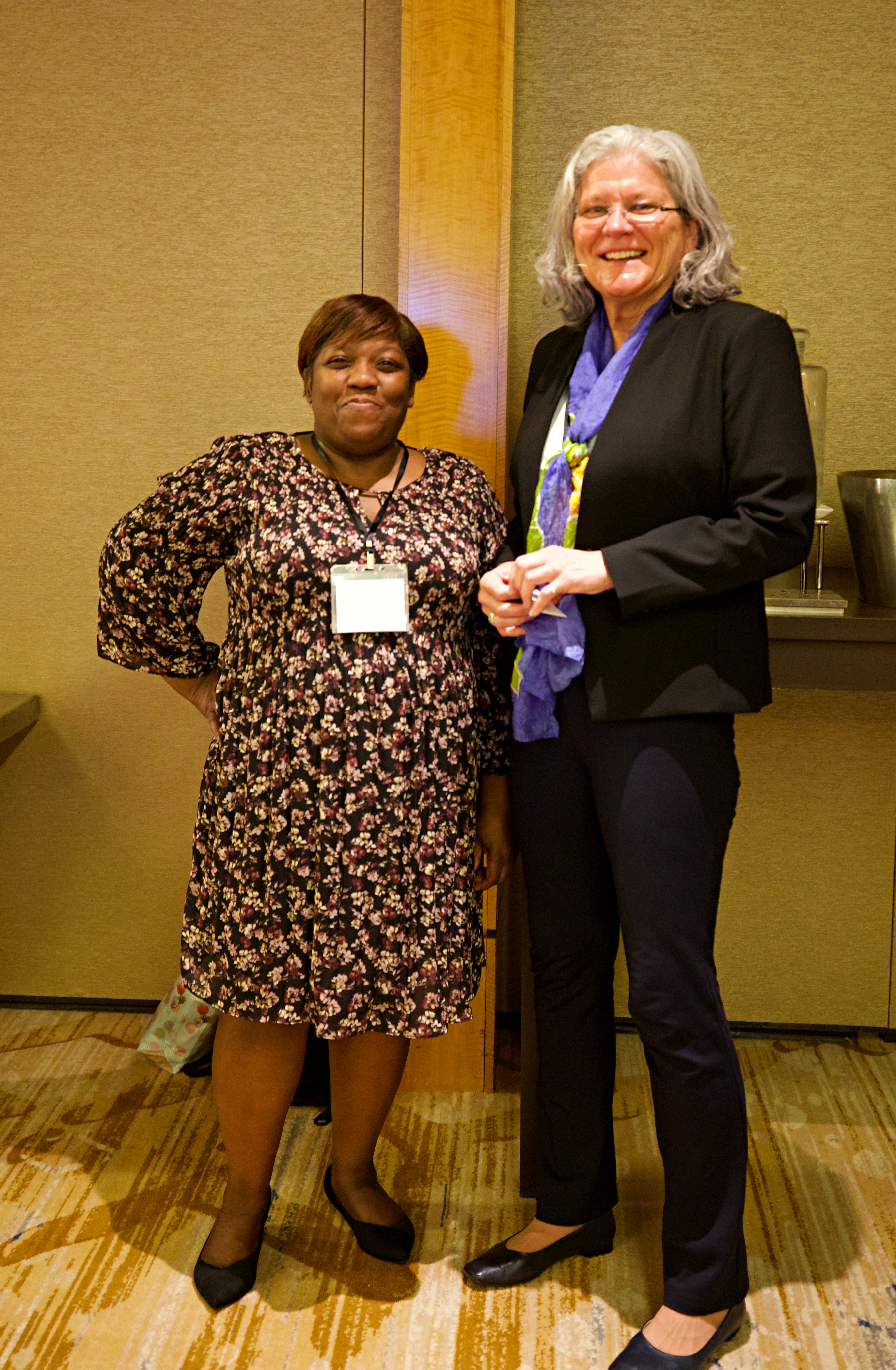 Two of our fearless leaders of the Fish Innovation Lab, (left) Shauncey Hill, Fish Innovation Lab Program/Finance Manager, and (right) Shivaun Leonard, Fish Innovation Lab AOR.