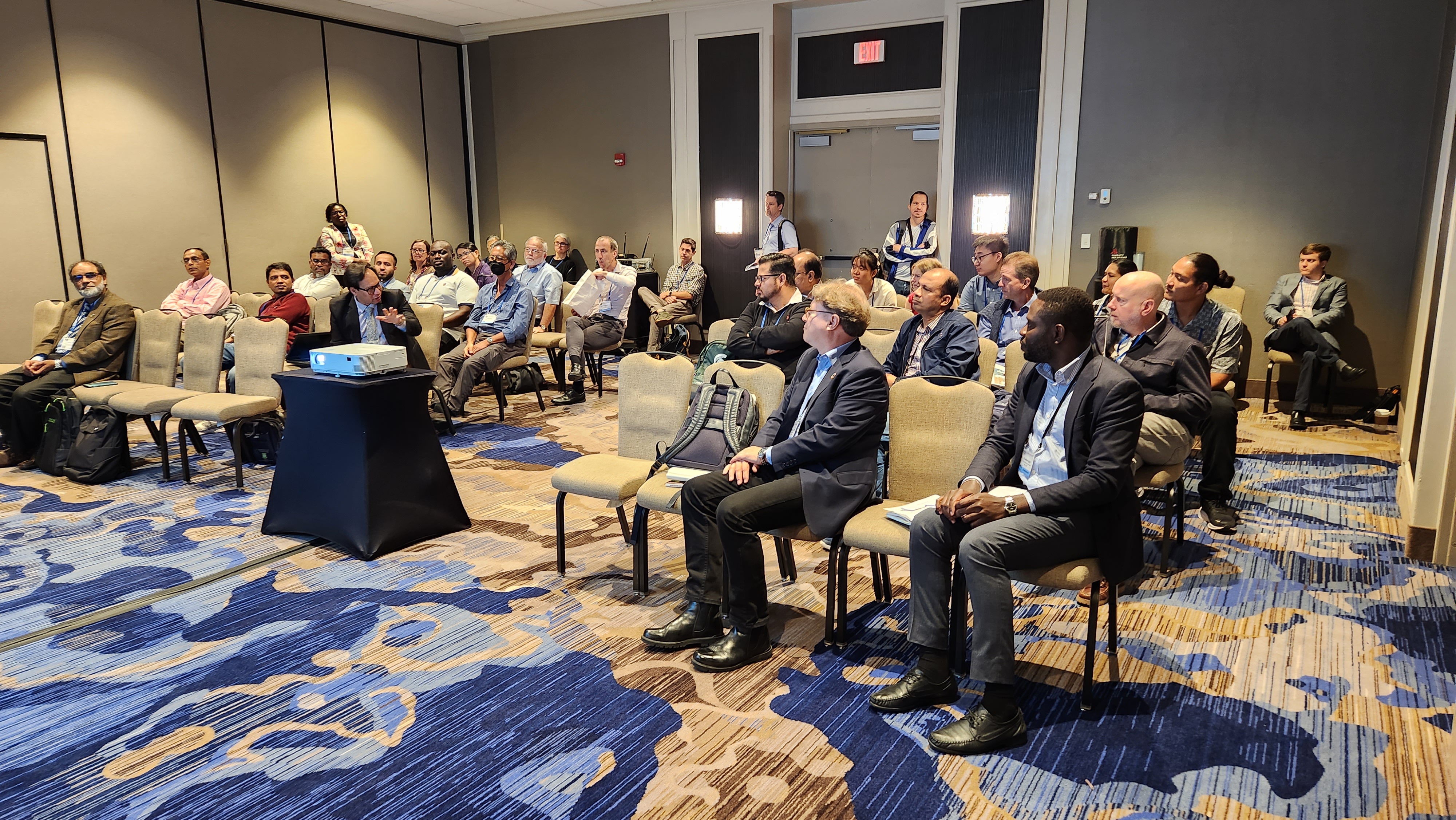 a photo of the audience at the Feed the Future Innovation Lab for Fish session at Aquaculture America