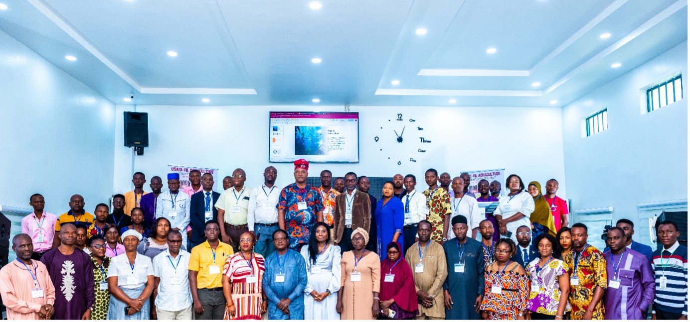 Group photograph of some participants at the workshop