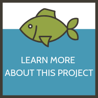 Icon of green fish with text that says "Learn More About This Project"