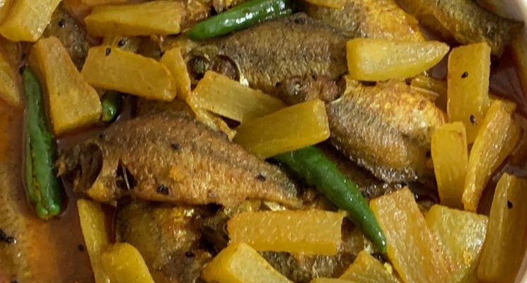 Fish Curry w/ Radish